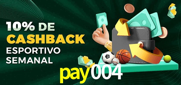 10% de bônus de cashback na pay004